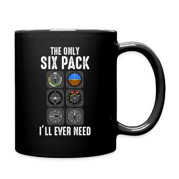 Pilot Hobby - Tasse einfarbig - Schwarz - Rechts