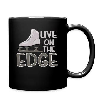 Figure Skating Figure Skaters - Full Colour Mug - black - Right
