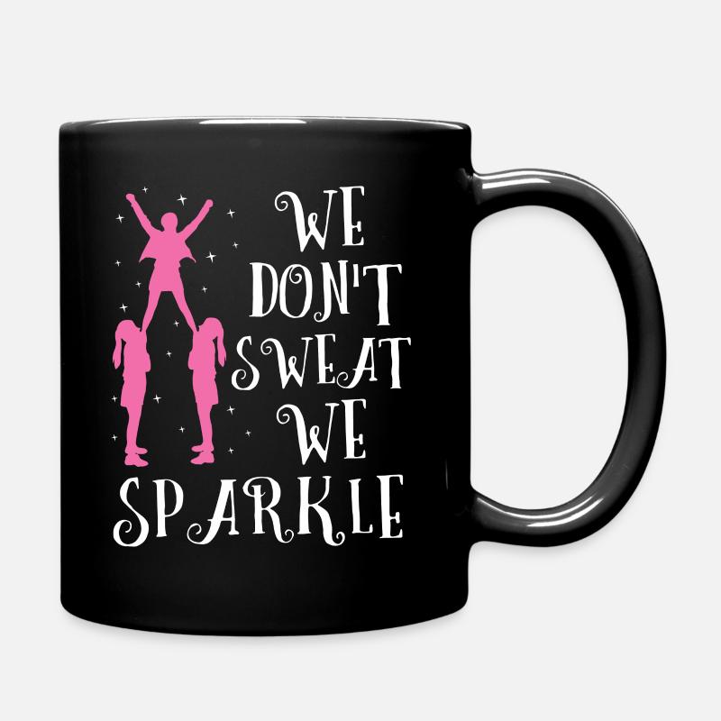 Cheerleading - Tasse einfarbig - Schwarz