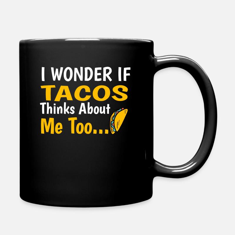 Taco - Tasse einfarbig - Schwarz