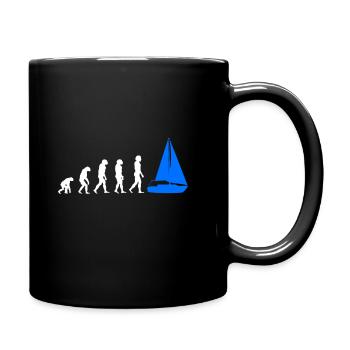 Voile | Marin cadeau | Cadeau voile drôle - Mug uni - noir - Droite