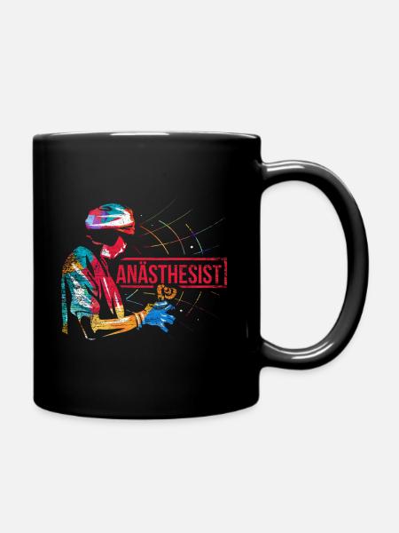 Cadeau anesthésiste - Mug uni - noir
