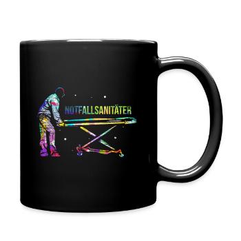 Emergency Paramedic Gift - Full Colour Mug - black - Right