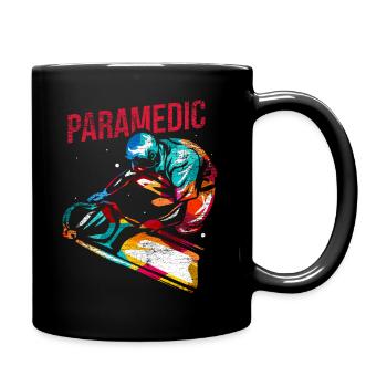 Paramedic Gift - Full Colour Mug - black - Right