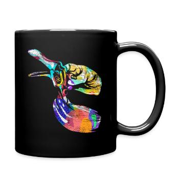 Gynecologist Gift - Full Colour Mug - black - Right