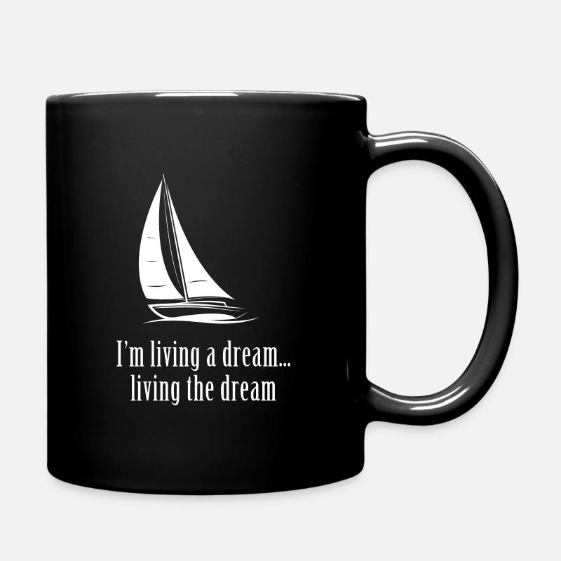 Sailing | Gift sailor | Gift sailing funny - Full Colour Mug - black