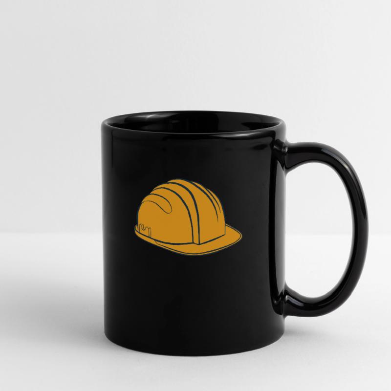 Construction site construction worker construction Full Colour Mug