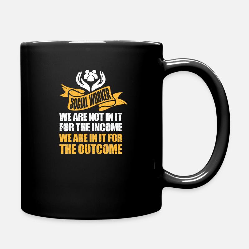 Assistant social Assistant social Éducateur social - Mug uni - noir