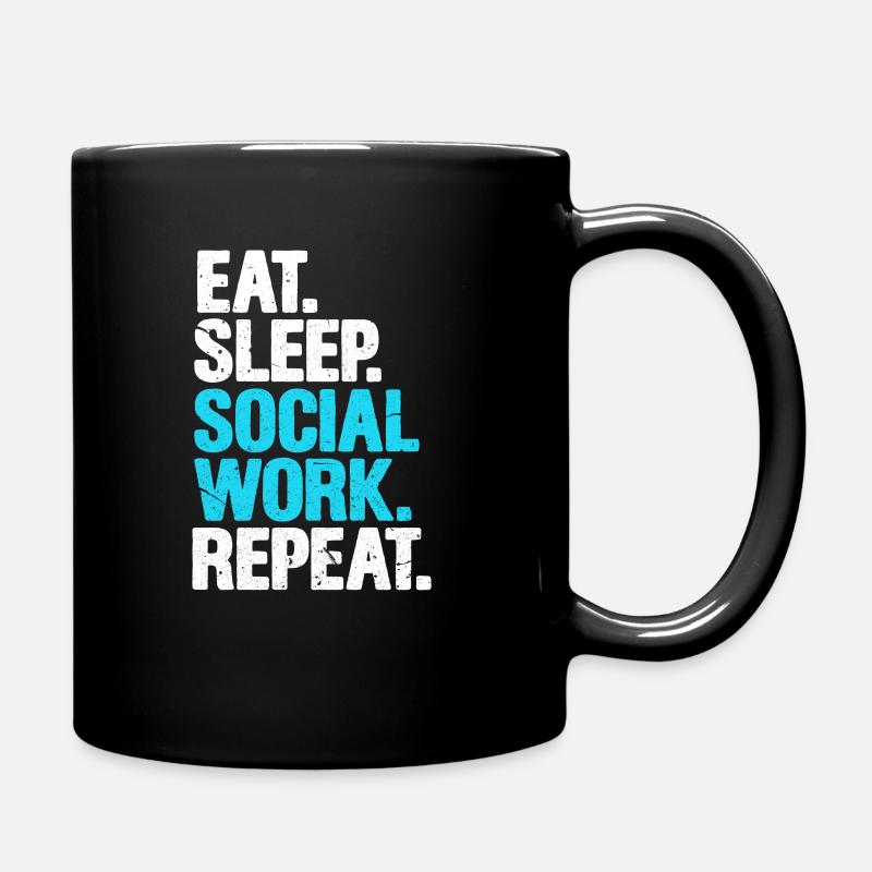 Assistant social Assistant social Éducateur social - Mug uni - noir