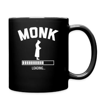 Future Monk - Full Colour Mug - black - Right