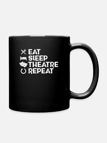 théâtre - Mug uni - noir