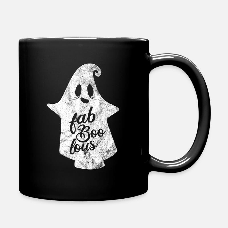 FaBOOlous - Fabulous - Halloween - Tasse einfarbig - Schwarz