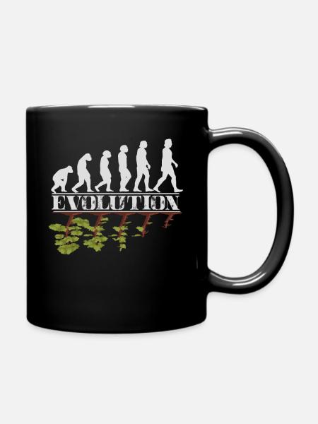Environnement Evolution de l'homme et de la nature - Mug uni - noir