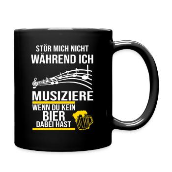 De la musique de soufflage | Musikverein | Cadeau musicien - Mug uni - noir - Droite
