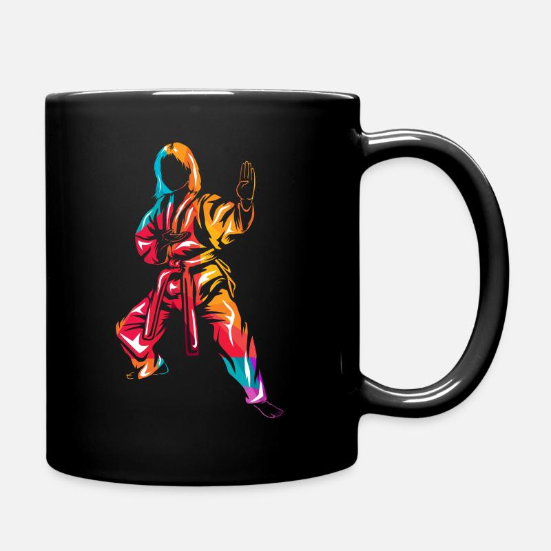 Hapkido - Tasse einfarbig - Schwarz