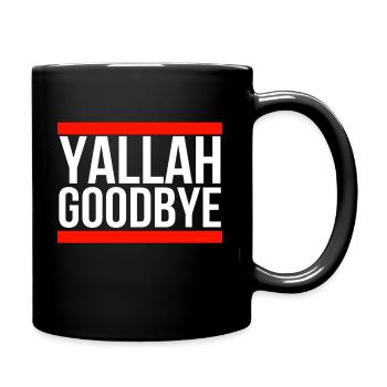 Yallah Goodbye - Full Colour Mug - black - Right