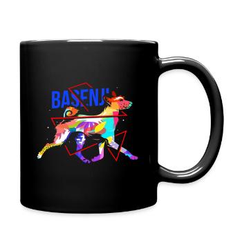 Cadeau Basenji - Mug uni - noir - Droite