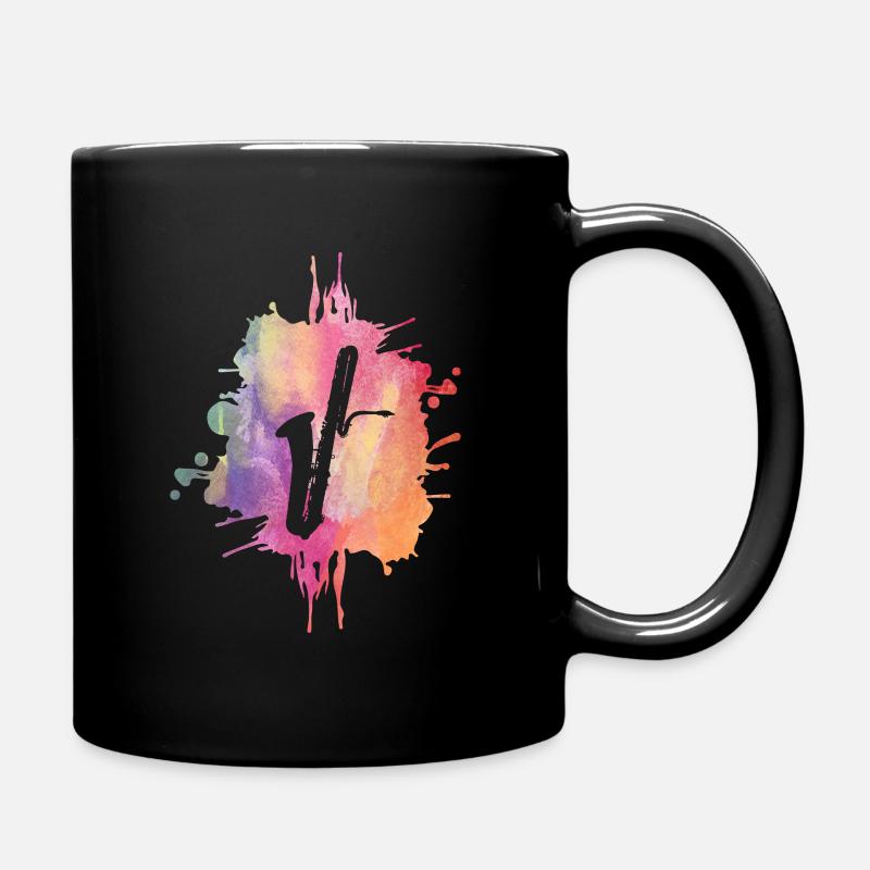 Blasmusik | Musikverein | Geschenk Musiker - Tasse einfarbig - Schwarz