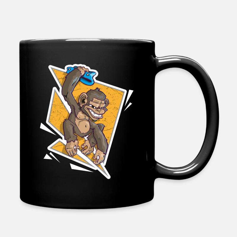 Escalade de singe escalade de bloc - Mug uni - noir