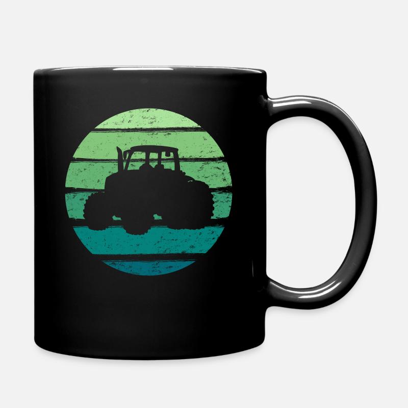 Agriculture de camion de tracteurs - Mug uni - noir