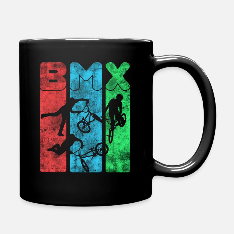 BMX - Full Colour Mug - black