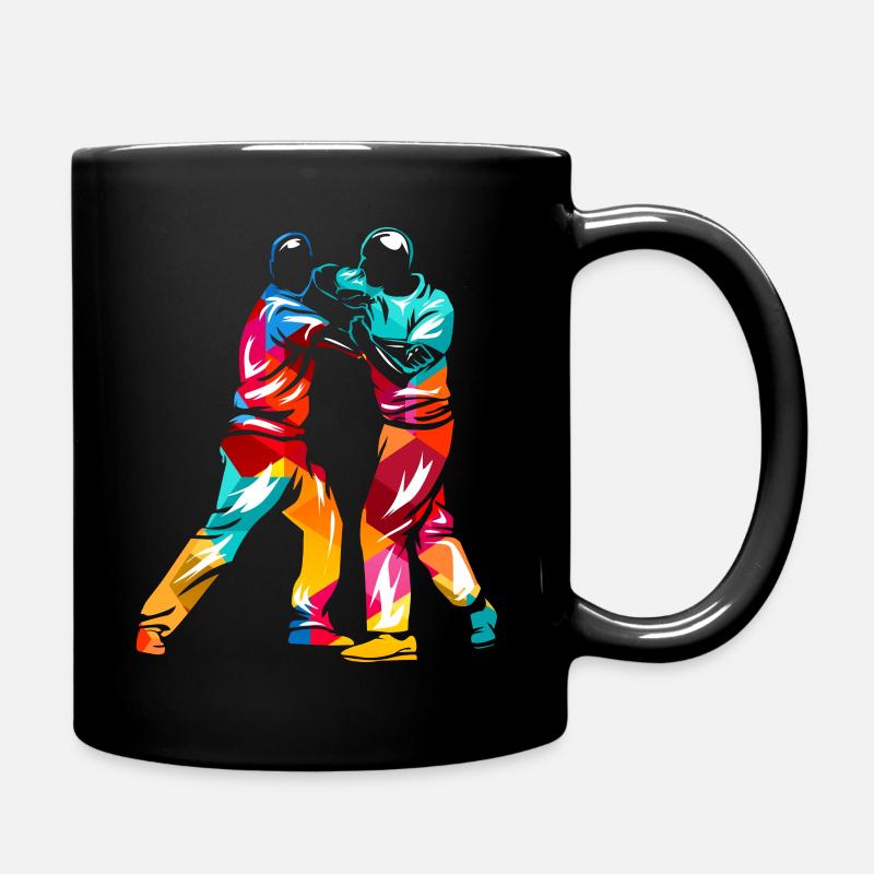 Krav Maga - Tasse einfarbig - Schwarz