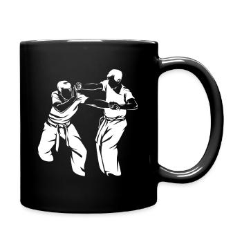 Krav Maga - Full Colour Mug - black - Right