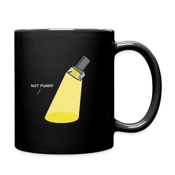 Lichttechniker Inspizient Bühnentechniker - Tasse einfarbig - Schwarz - Rechts
