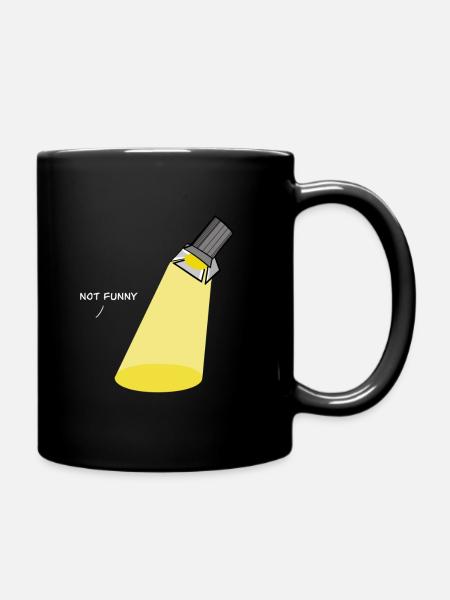 Lichttechniker Inspizient Bühnentechniker - Tasse einfarbig - Schwarz