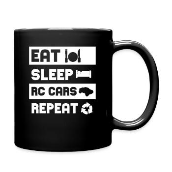 Voiture de course RC Car Racer - Mug uni - noir - Droite