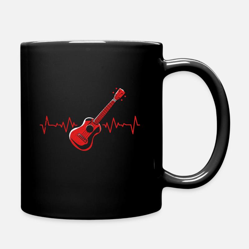 guitare - Mug uni - noir