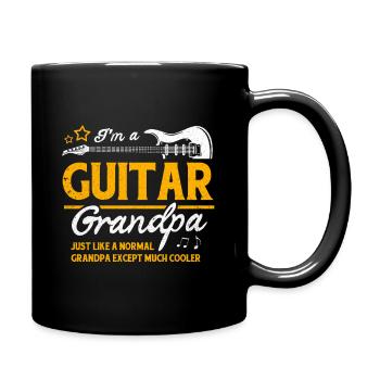 guitare - Mug uni - noir - Droite
