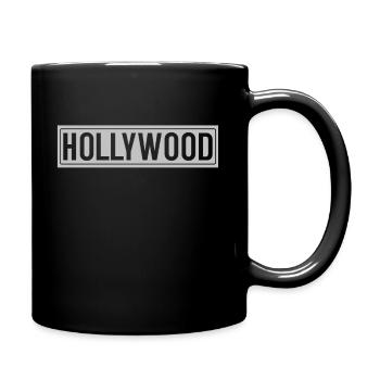 Hollywood - Tasse einfarbig - Schwarz - Rechts