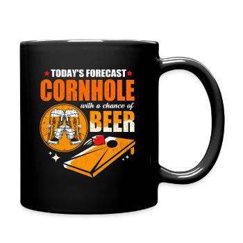 cornhole - Mug uni - noir - Droite