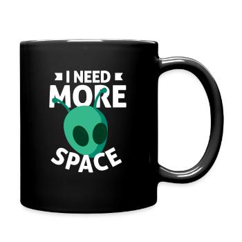 Alien Funny - Full Colour Mug - black - Right