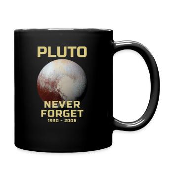 Pluto Planet Sonnensystem 1930 2006 - Tasse einfarbig - Schwarz - Rechts