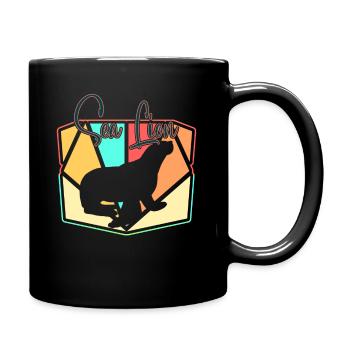 otarie - Mug uni - noir - Droite