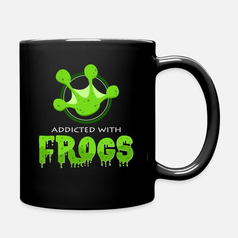 grenouille - Mug uni - noir