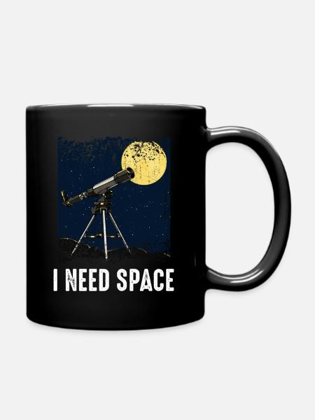 astronomy - Full Colour Mug - black