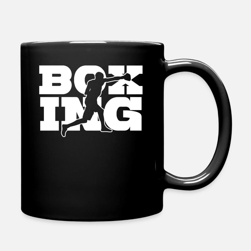 Boxen - Tasse einfarbig - Schwarz