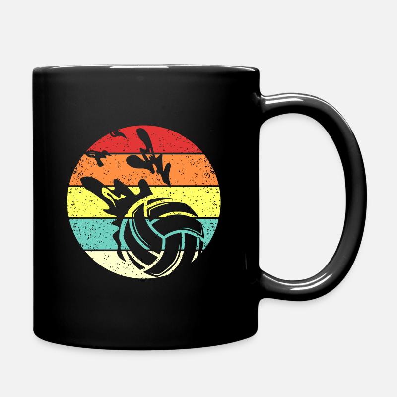 Wasserball - Tasse einfarbig - Schwarz