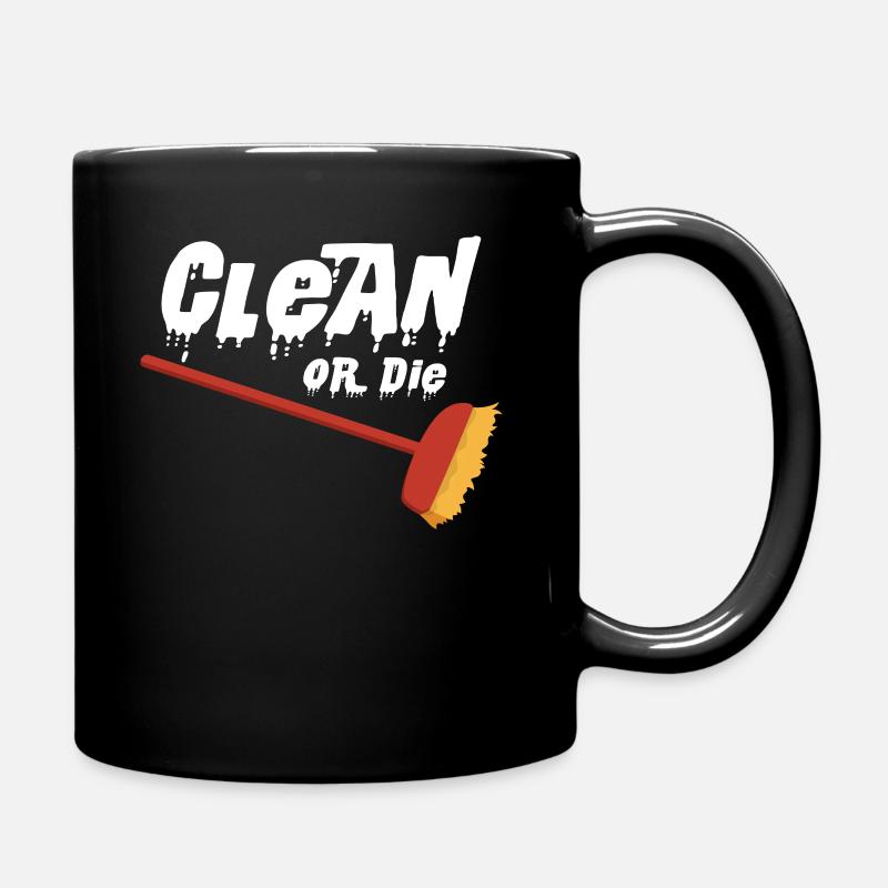Haushalt - Tasse einfarbig - Schwarz
