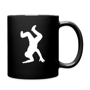 Break Dance Breakdance - Tasse einfarbig - Schwarz - Rechts