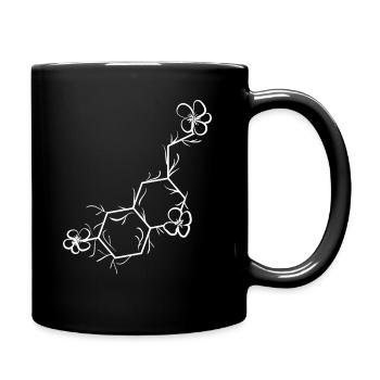 Chemistry teacher Chemikant Lustig - Full Colour Mug - black - Right