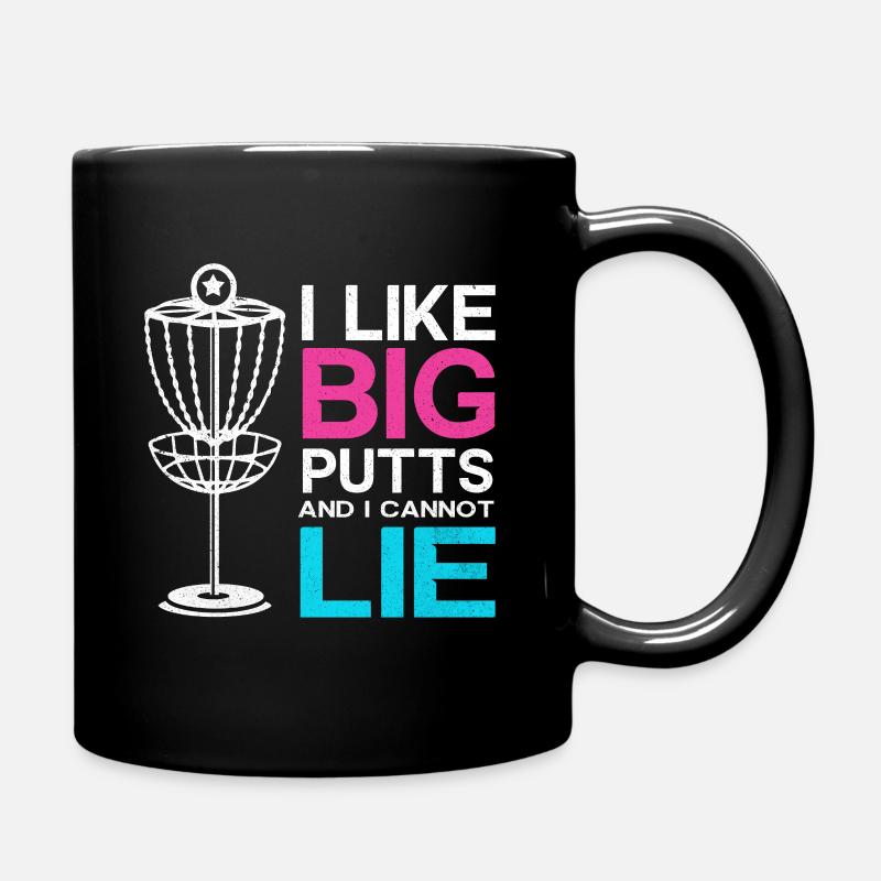 Frisbee - Tasse einfarbig - Schwarz