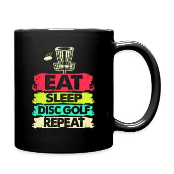 Frisbee - Full Colour Mug - black - Right