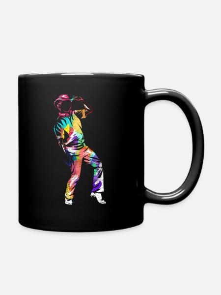 Danse en ligne - Mug uni - noir