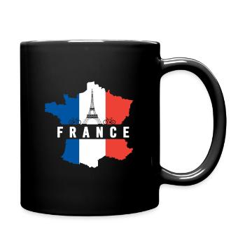 France cadeau vacances Tour Eiffel - Mug uni - noir - Droite