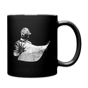 Construction Technician - Full Colour Mug - black - Right