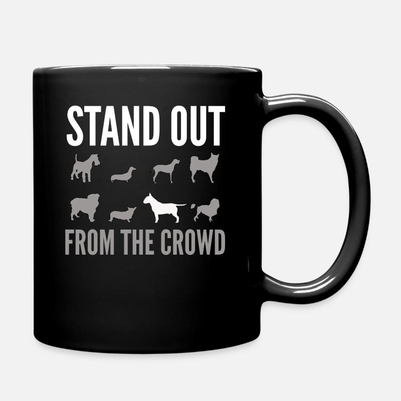 Drôle anglais Bull Terrier - Mug uni - noir